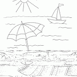 Spiaggia e sabbia