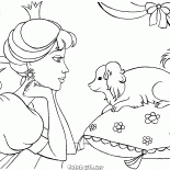 Principessa in meditazione