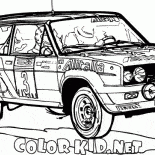 Vettura da corsa degli anni 80