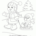 Slittino è divertente