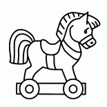 Cavallo giocattolo