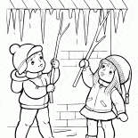 Il ghiaccio congelato