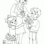 Congratulandosi con nostra madre