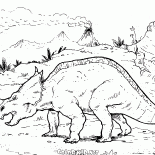 Centrosaurus viaggia il mondo