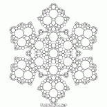Fiocco di neve frattale