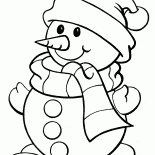 Il cappello del pupazzo di neve