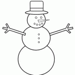 Natale pupazzo di neve