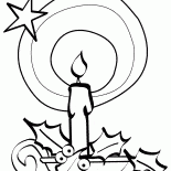 Candela di Natale