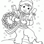 I doni ragazzo ha ricevuto