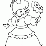 Capodanno costume principessa