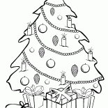 Albero di Natale con i regali