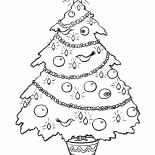 Albero di Natale di fantasia