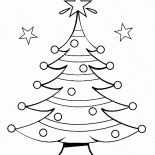 Fancy Albero di Natale on the Street