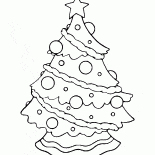 Albero di Natale decorato fantasia