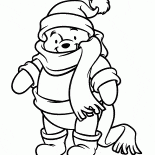 Winnie the Pooh in inverno