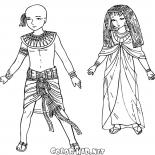 I bambini di Antico Egitto